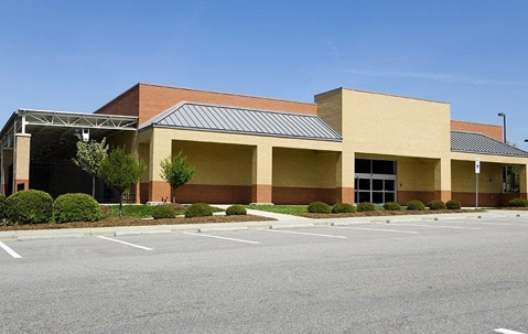 street view of a commercial building